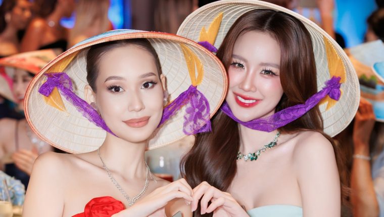 Thí sinh Miss World 2026 tạo dáng với nón