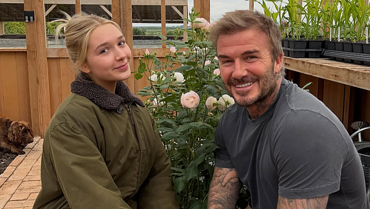 David Beckham đăng ký thương hiệu hoa hồng do