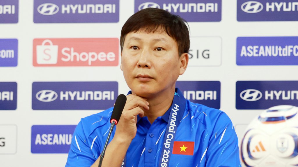 HLV Kim: 'Vô địch ASEAN Cup 2026 để khắc