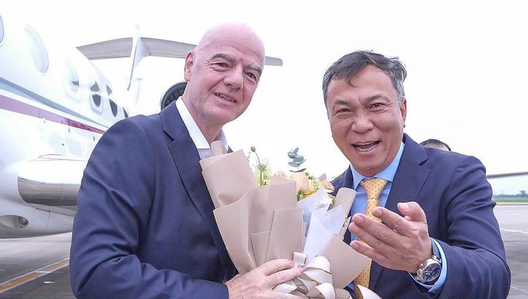 VFF đón Chủ tịch FIFA dự chung kết ASEAN