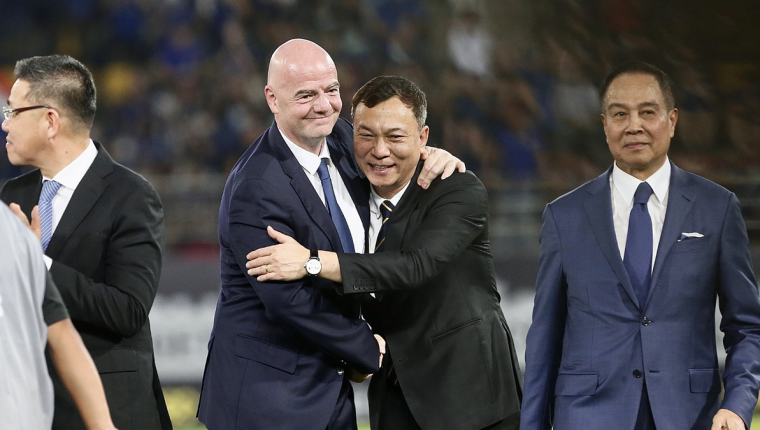 Chủ tịch FIFA dự khán chung kết ASEAN Cup