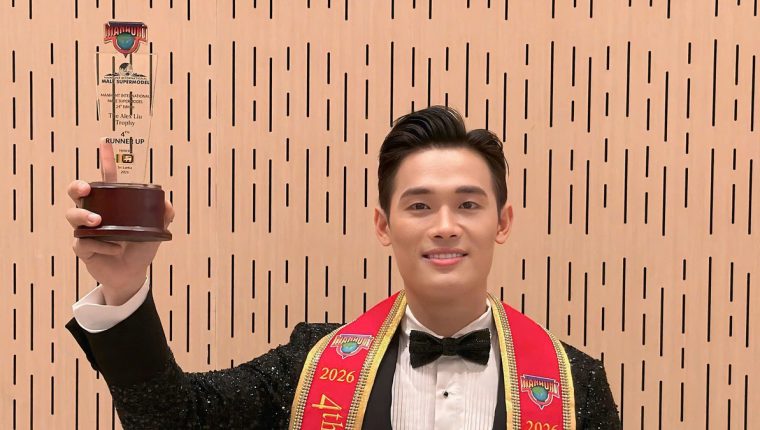 Trần Tiến Dũng đoạt á vương 4 Manhunt International