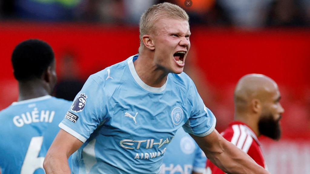 Khi Haaland đang là thủ lĩnh của Man City