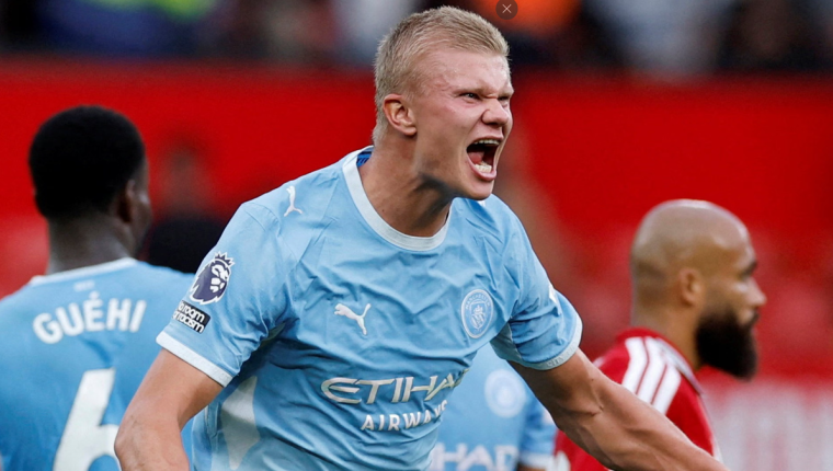 Khi Haaland đang là thủ lĩnh của Man City