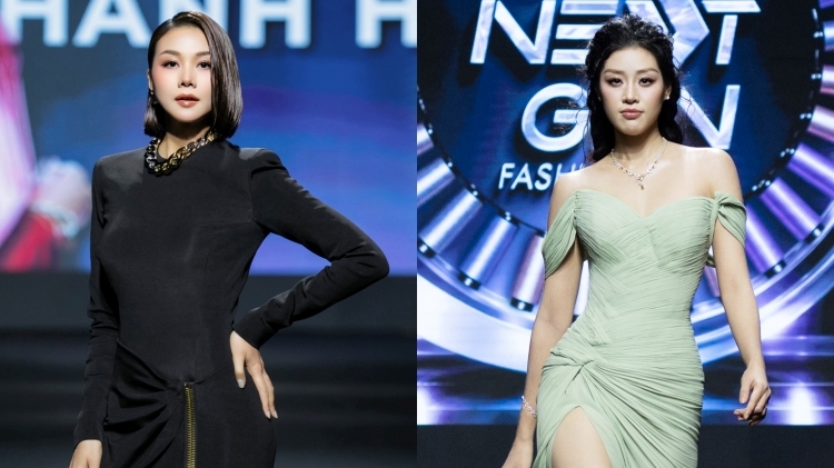 Thanh Hằng, Khánh Vân đồng hành các nhà thiết