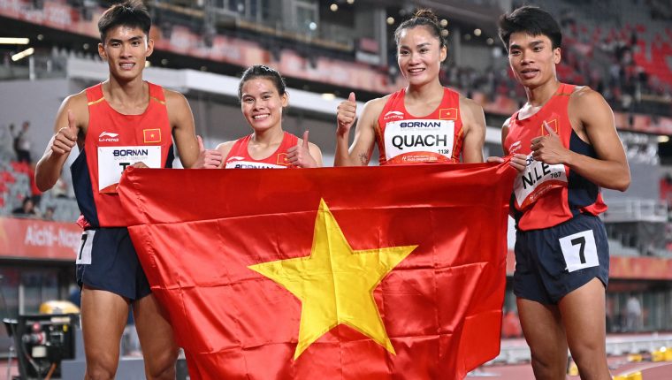 Điền kinh Việt Nam phá kỷ lục quốc gia