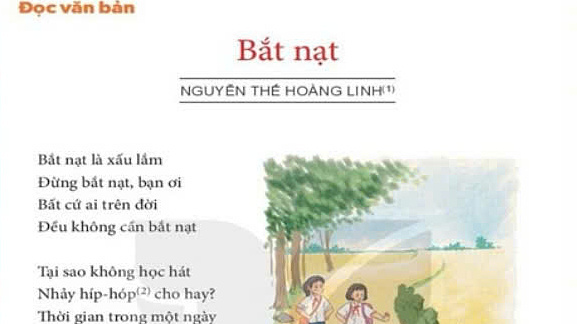 Bài thơ 'Bắt nạt' gây tranh cãi trở lại