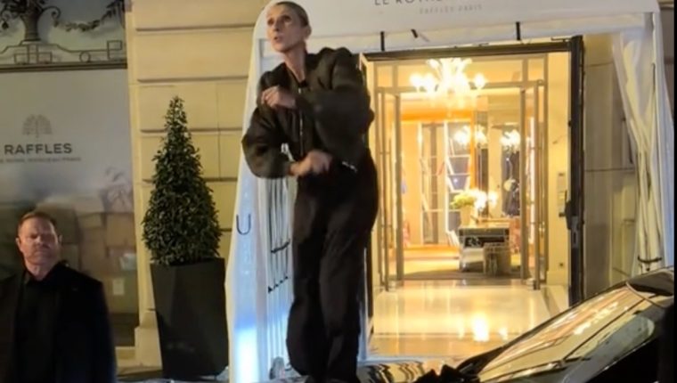 Celine Dion gây sốt khi hát, nhảy trên nắp
