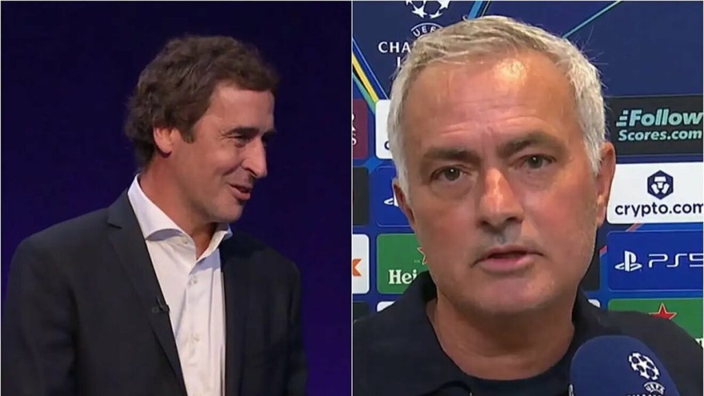 Mourinho khó chịu với Raul Gonzalez