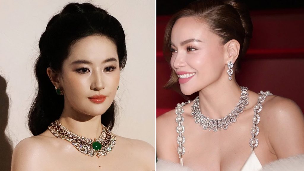 Hồ Ngọc Hà, Lưu Diệc Phi khoe sắc