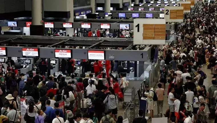 Sân bay Thái Lan thay máy dò kim loại