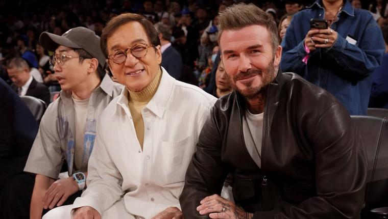 David Beckham tái ngộ Thành Long