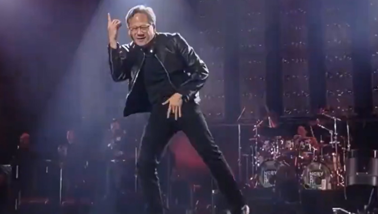 Video AI 'tỷ phú Jensen Huang nhảy như Michael