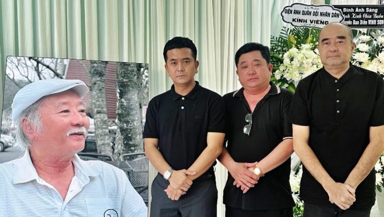 Dàn diễn viên 'Đất phương Nam' viếng đạo diễn