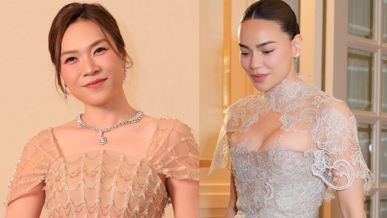 Hà Hồ gợi cảm, Mỹ Tâm diện đầm công